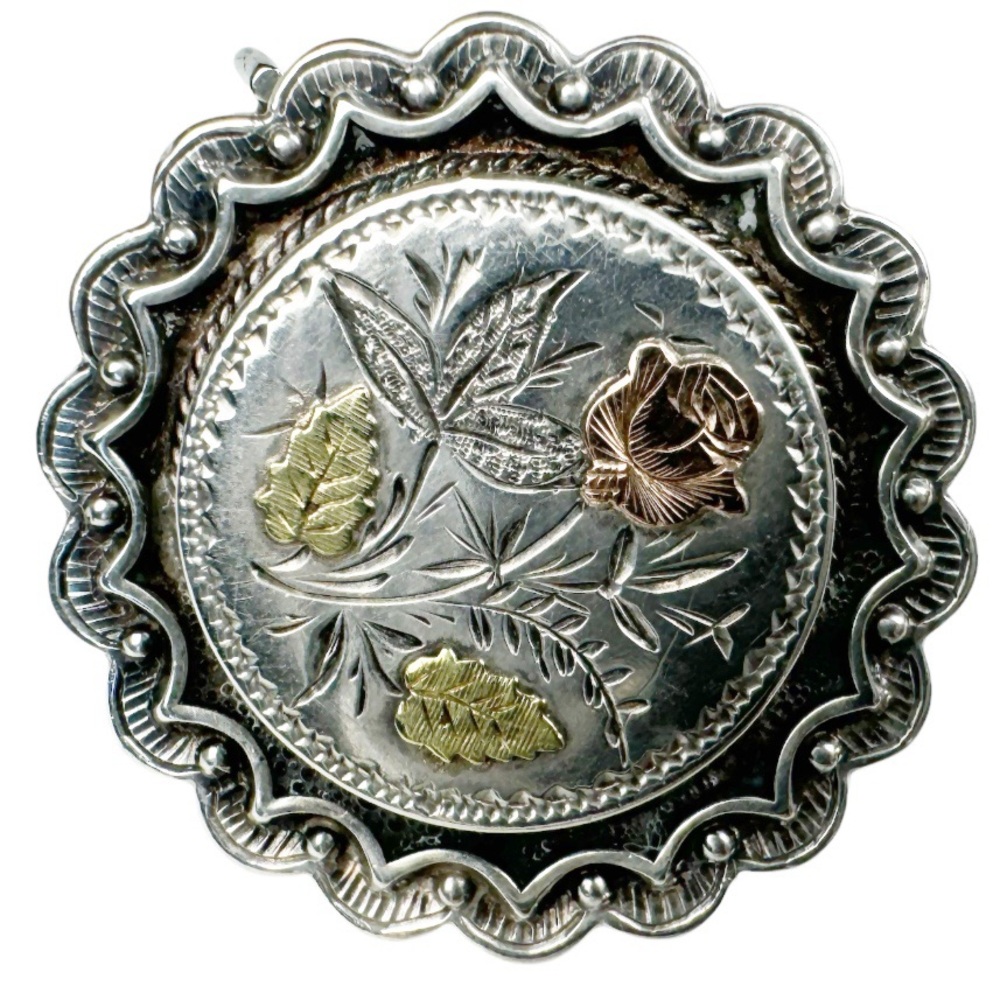 Silver Victorian Sweetheart Brooch - Picture 6 of 16
